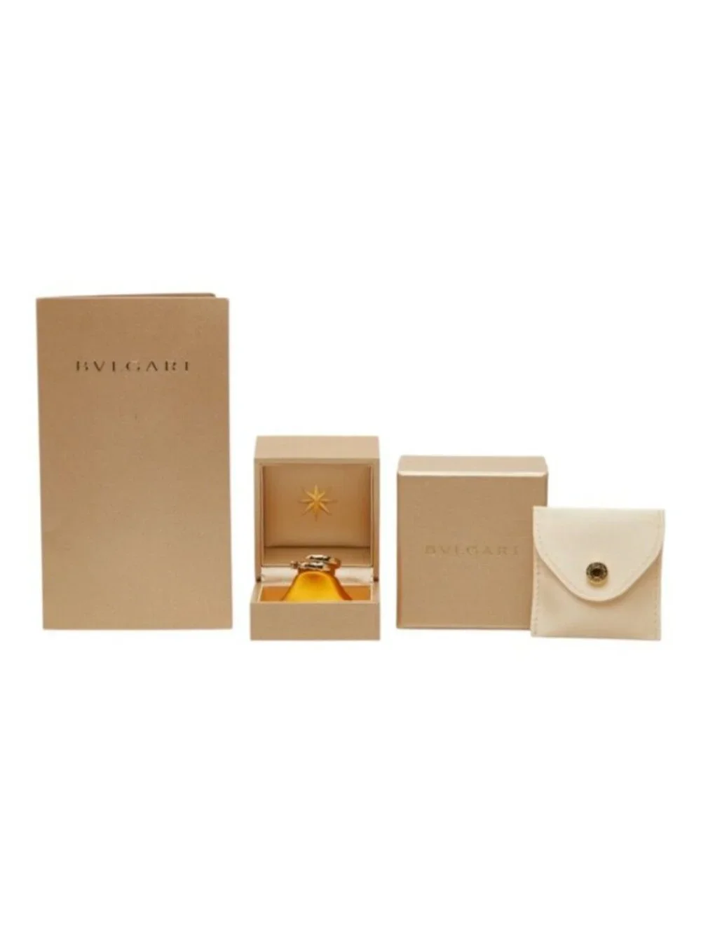Bvlgari Serpenti Viper Ring L 18K Yellow Gold
